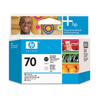 HP 70 Photo Black / Light Gray Printhead