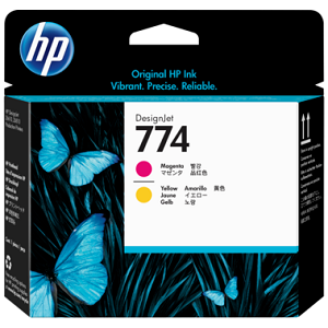 HP 774 Magenta/Yellow DesignJet Printhead