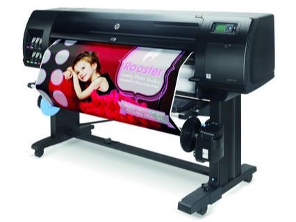 Black 42&quot; HP DesignJet Z6810 Printer Plotter, Large Format Graphics Printer, High Quality Picture of A Little Girl In Black and Red Balet Outfit