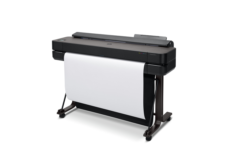 HP DesignJet T650 Large Format Wireless Plotter Printer - 36", with convenient 1-Click Printing