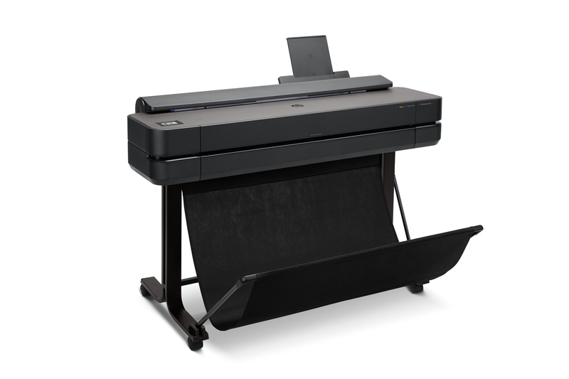 HP DesignJet T650 Large Format Wireless Plotter Printer - 36", with convenient 1-Click Printing