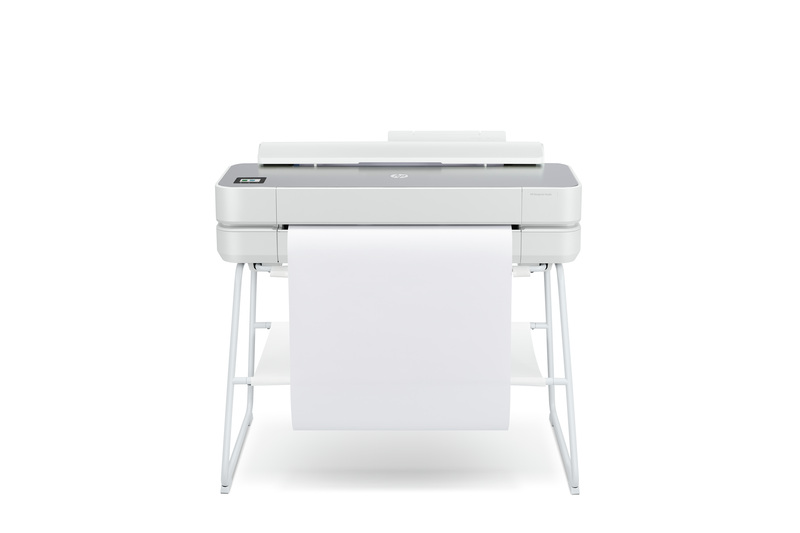 HP DesignJet Studio Steel Top Large Format Wireless Plotter Printer - 24", with High-Tech  Design