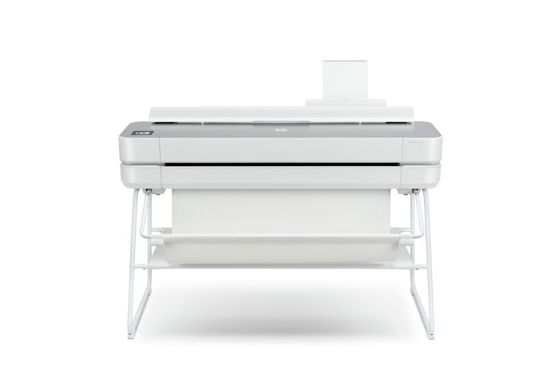 HP DesignJet Studio Steel Top Large Format Wireless Plotter Printer - 36", with High-Tech Design