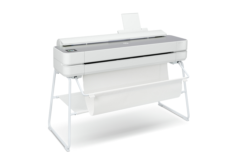 HP DesignJet Studio Steel Top Large Format Wireless Plotter Printer - 36", with High-Tech Design