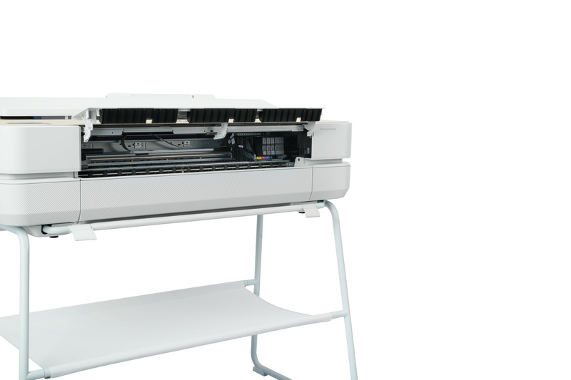 HP DesignJet Studio Wood Large Format Wireless Plotter Printer - 24", with High-Tech Wood Design