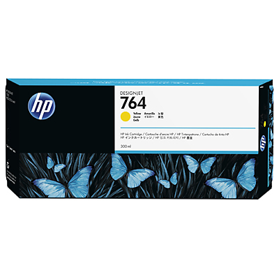 HP 764 Yellow 300ml Ink Cartridge