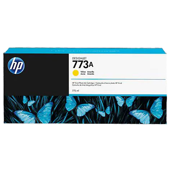 HP 773A 775-ml Yellow Designjet Ink Cartridge
