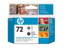HP 72 Gray / Photo Black Printhead