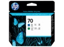 HP 70 Blue / Green Printhead