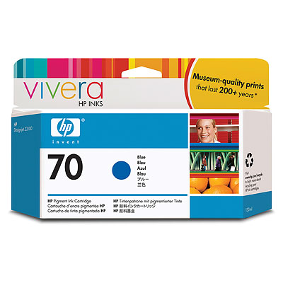 HP 70 Blue 130ml Ink Cartridge