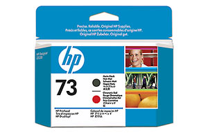 HP 73 Chromatic Red / Matte Black Printhead