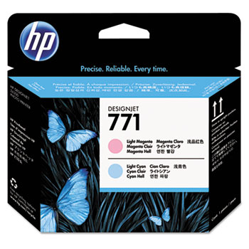 HP 771 Light Cyan / Light Magenta Printhead