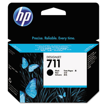HP 711 Black 80ml Ink Cartridge