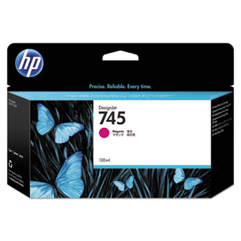 HP 745 130ml Magenta Ink Cartridge