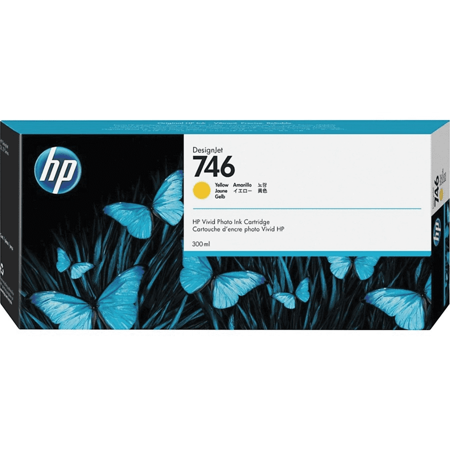 HP 746 300ml Yellow Ink Cartridge