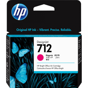 HP 712 29ml Magenta DesignJet Ink Cartridge
