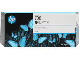 498N8A HP 738 300ml Black Ink Cartridge T850