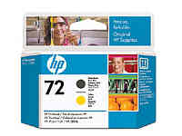 [C9384A] HP 72 Matte Black / Yellow Printhead