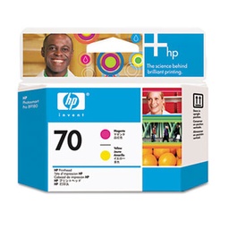 [C9406A] HP 70 Magenta / Yellow Printhead