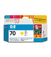 [C9454A] HP 70 Yellow 130ml Ink Cartridge