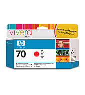 [C9456A] HP 70 Red 130ml Ink Cartridge