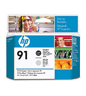 [C9463A] HP 91 Photo Black / Light Gray Printhead