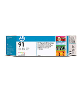 [C9466A] HP 91 Light Gray 775ml Pigment Inkjet Cartridge