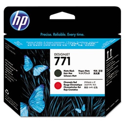 [CE017A] HP 771 Matte Black / Chromatic Red Printhead