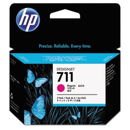 [CZ135A] HP 711 Magenta 29ml 3 pack ink cartridges