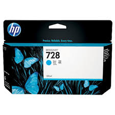 [F9J67A] HP 728 Cyan 130ml Ink Cartridge