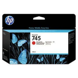 [F9K00A] HP 745 130ml Chromatic Red Ink Cartridge
