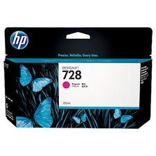 [F9K16A] HP 728 Magenta 300ml Ink Cartridge