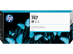 [P2V86A] HP 747 300ml Gray Ink Cartridge