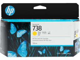 [498N7A] 498N7A HP 738 130ml Yellow Ink Cartridge T850