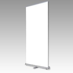 [RTBN852001] Silver 36" x 80" Basic Telescopic Clamp Top Banner Stand